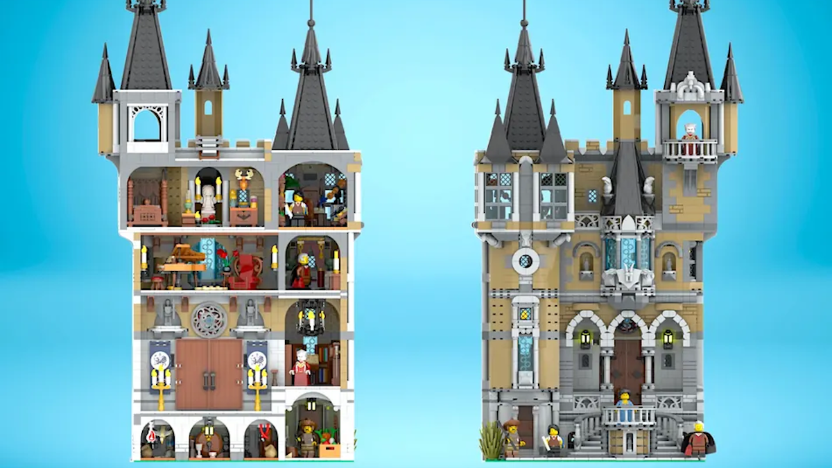 LEGO Ideas Gothic Castle project removed from review stage