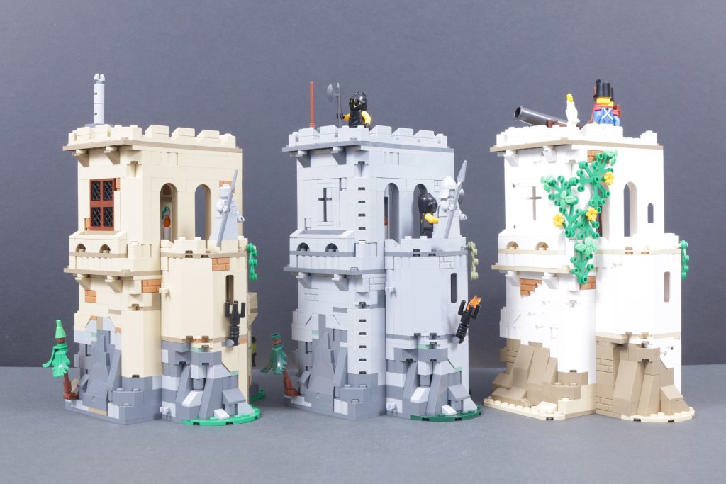 LEGO Harry Potter 76447 Hogwarts Castle Flying Lessons LEGO Imperial Fort conversion 23 1024x683
