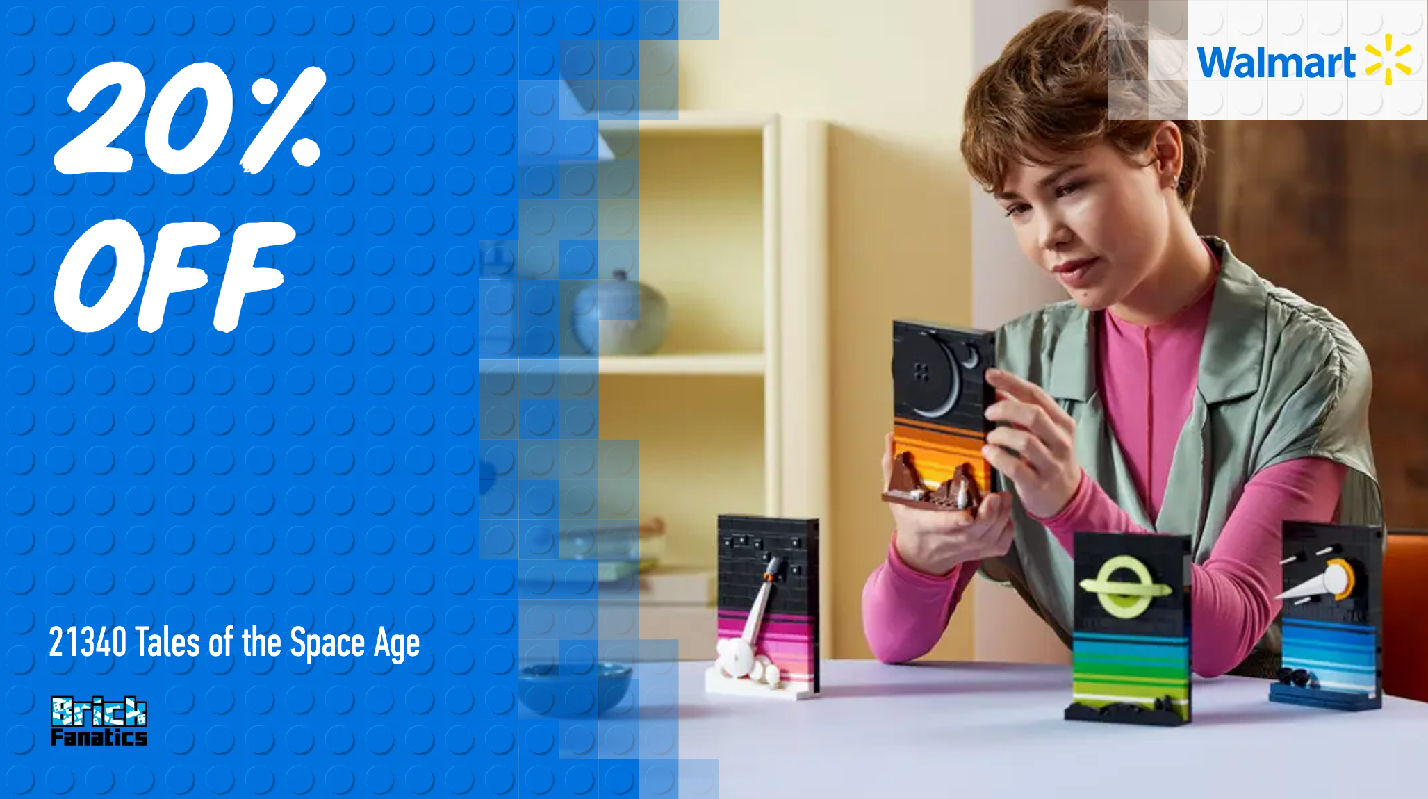 20% off retiring LEGO Ideas Tales of the Space Age