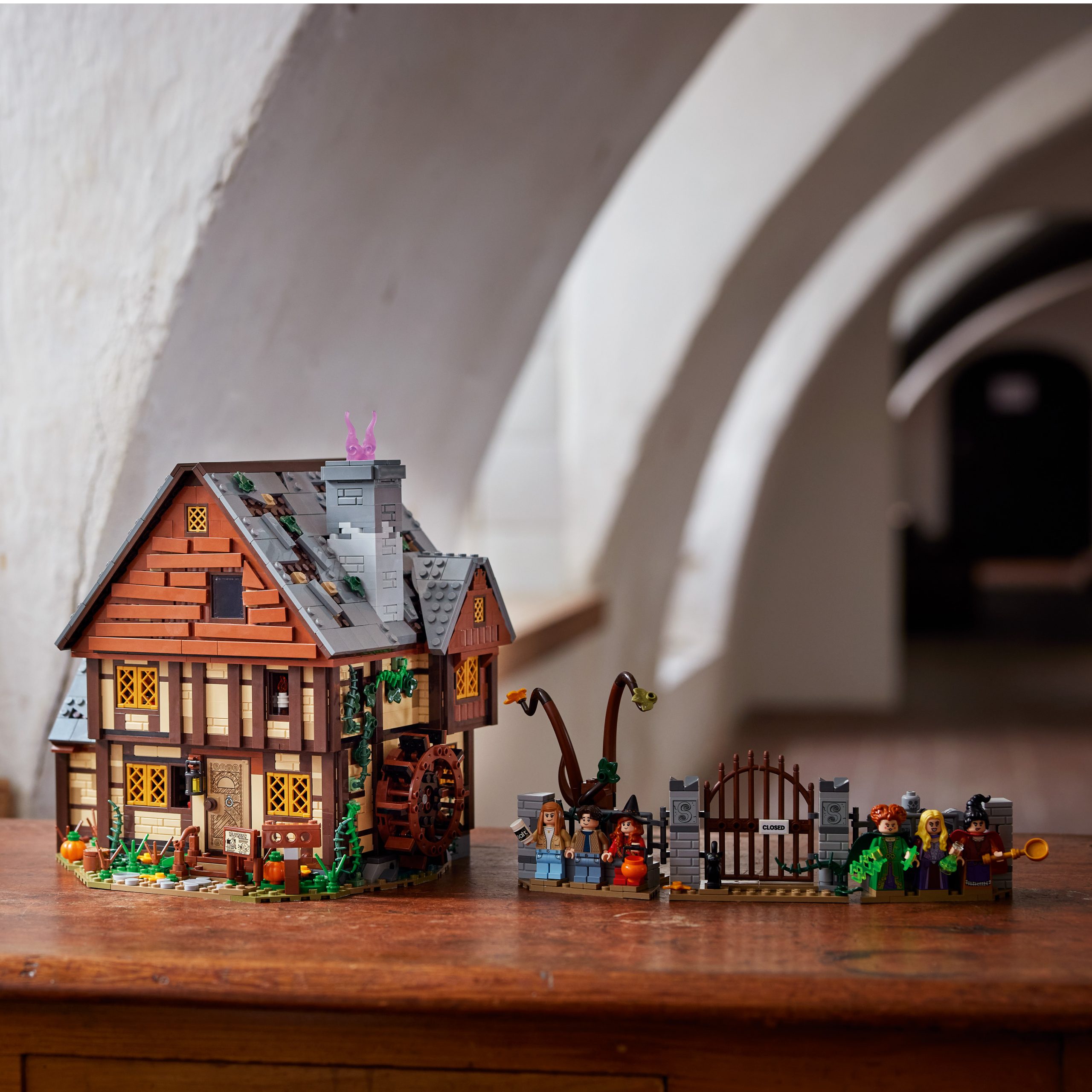 LEGO Ideas 21341 Hocus Pocus – The Sanderson Sisters Cottage lifestyle 13 scaled