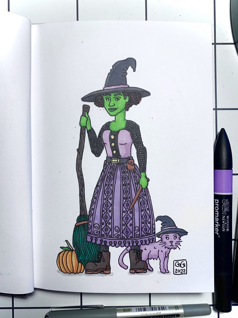 40562 Mystic Witch concept art 767x1024