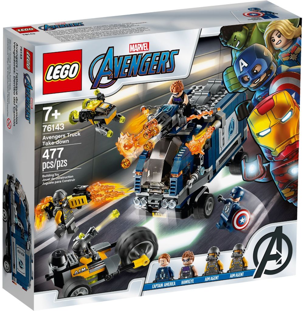 LEGO Marvel 76143 Avengers Truck Take down 2