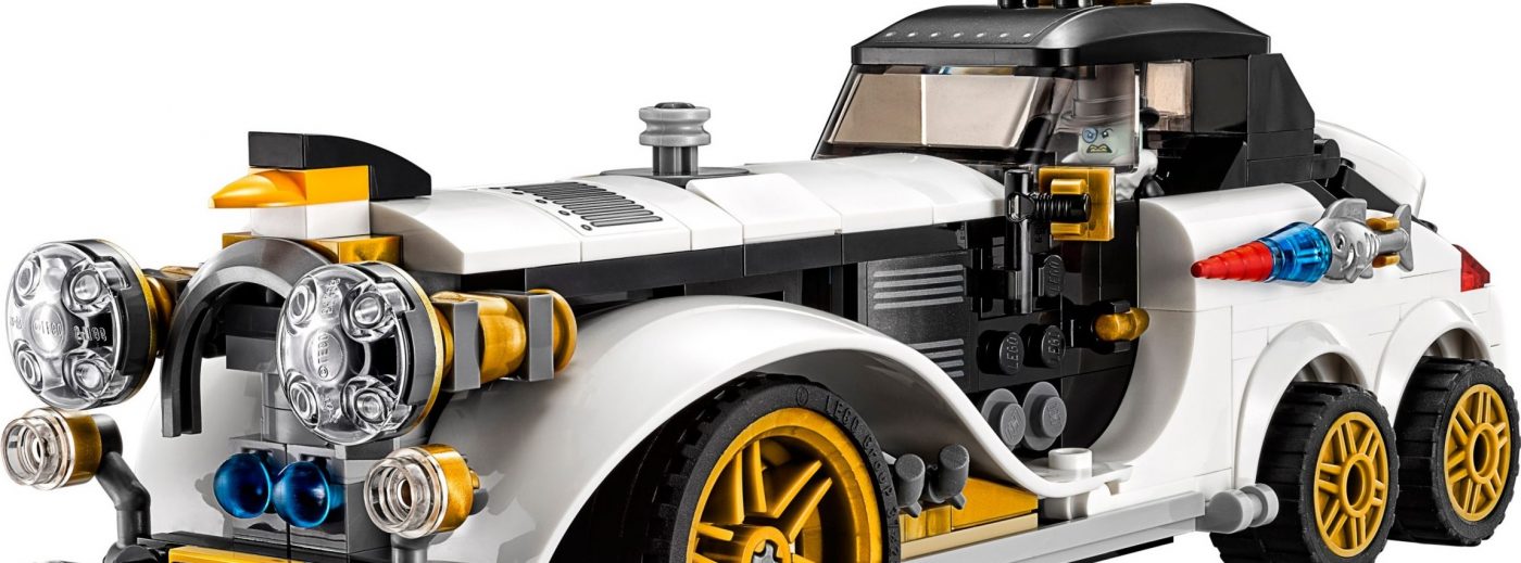 Penguin travels in style in the LEGO Batman Movie