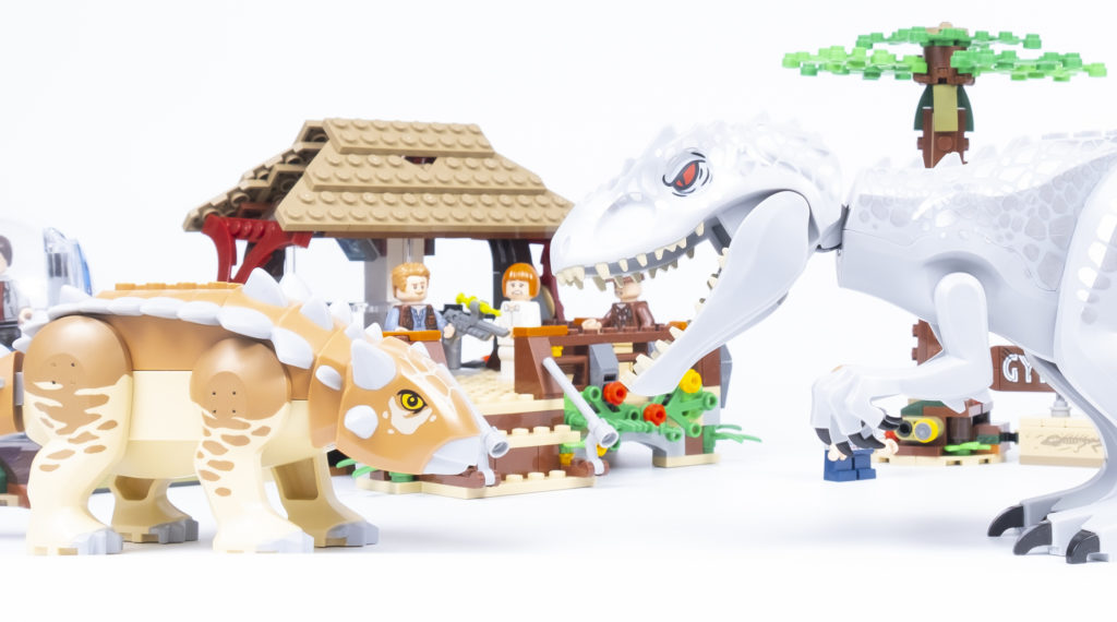 LEGO Jurassic World 75941 Indominus rex vs. Ankylosaurus review