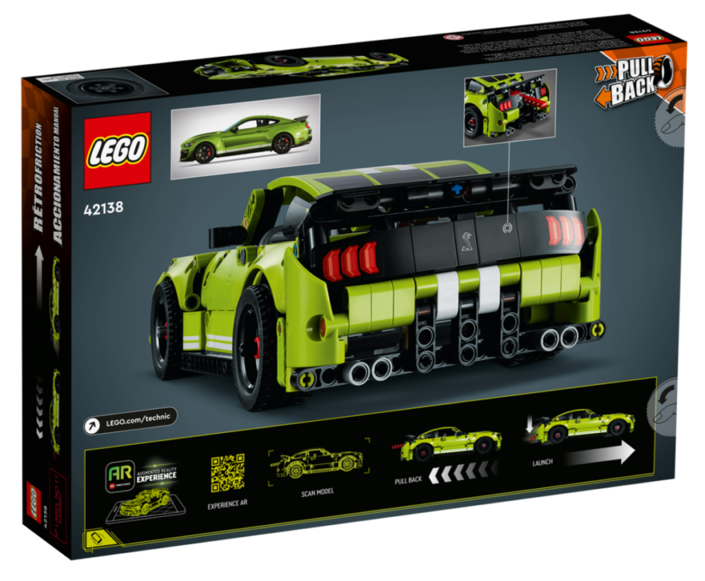 LEGO Technic 42138 Ford Mustang Shelby GT500 box back 1024x844