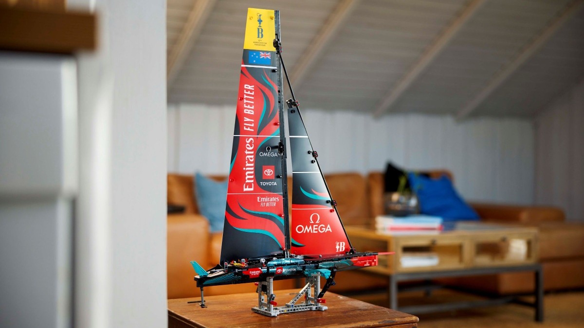 LEGO Technic's racing yachts have come a long way