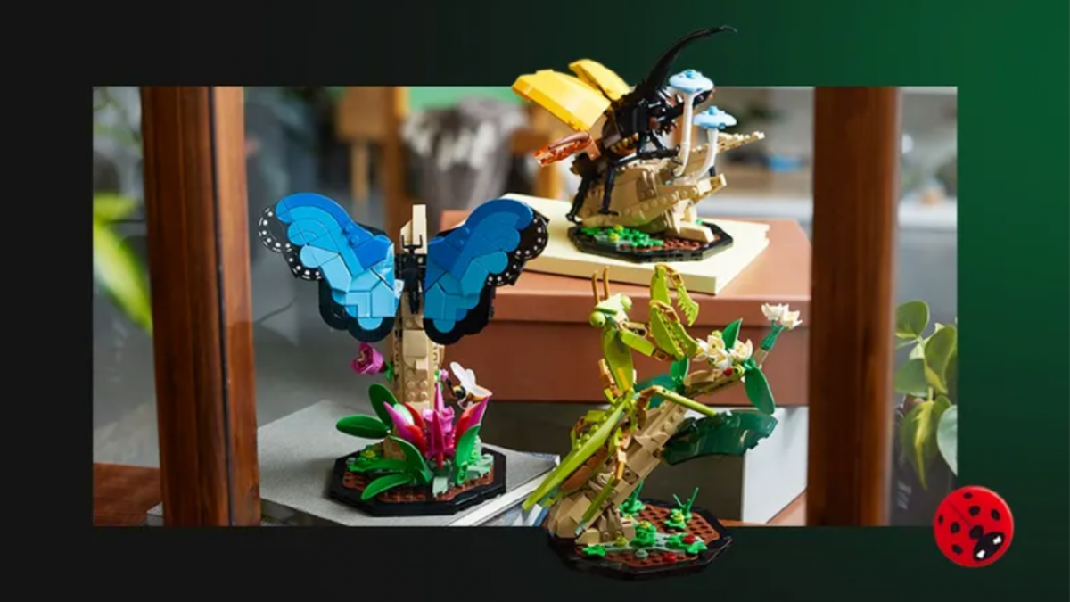 LEGO Ideas 21342 The Insect Collection boasts new coloured and printed pieces