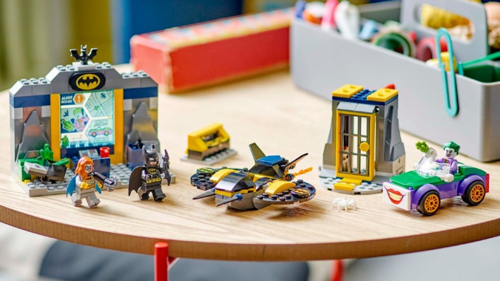 lego dc 76272 76272 Batcave with Batman Batgirl and Joker lifestyle featured 1024x576