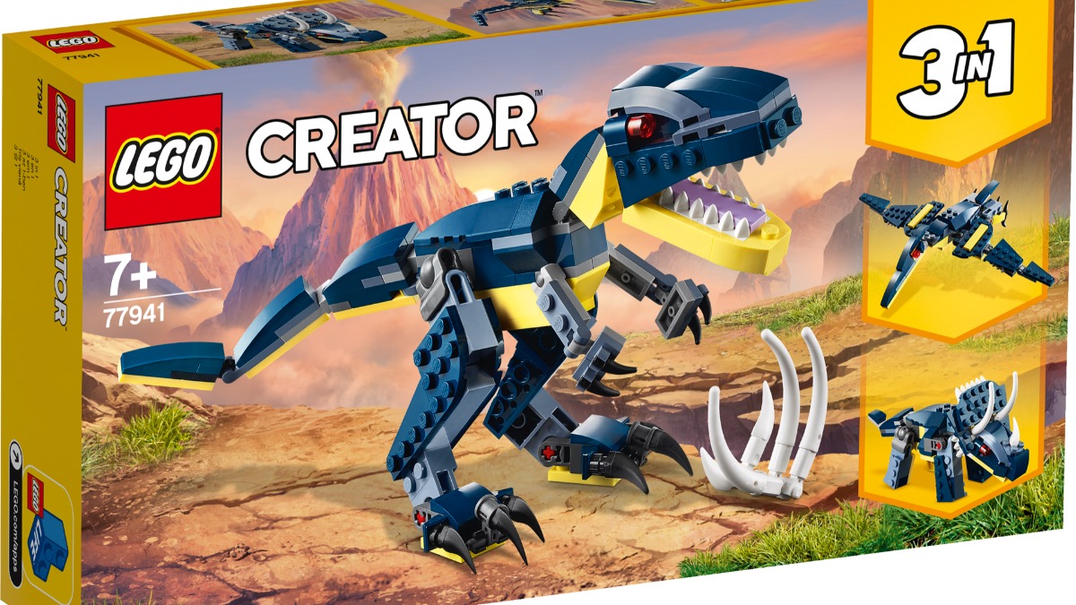 LEGO Creator 77940 and 77941 Mighty Dinosaurs revealed