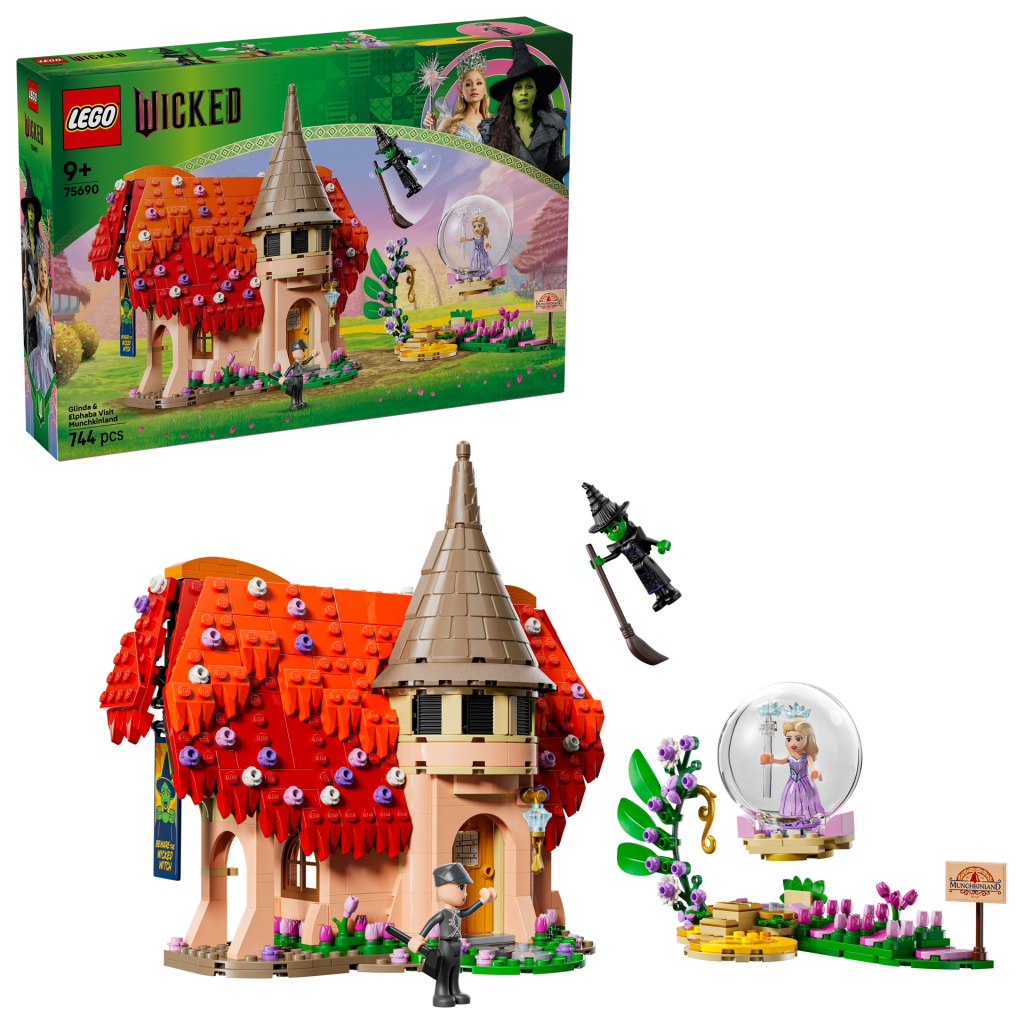 LEGO Wicked 75690 Glinda Elphaba Visit Munchkinland 9 1024x1024