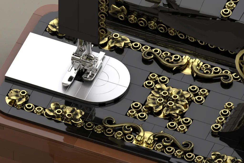 LEGO Ideas Vintage Sewing Machine 3 1024x683