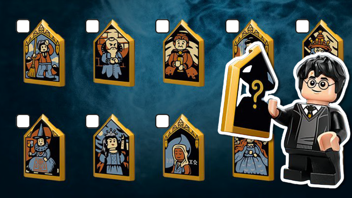 Collecting every LEGO Harry Potter Hogwarts portrait is a thankless task