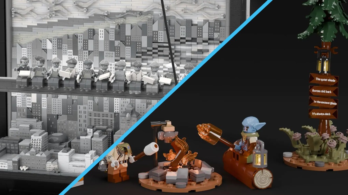 LEGO Ideas doubles up on iconic photo and visits new gaming inspiration