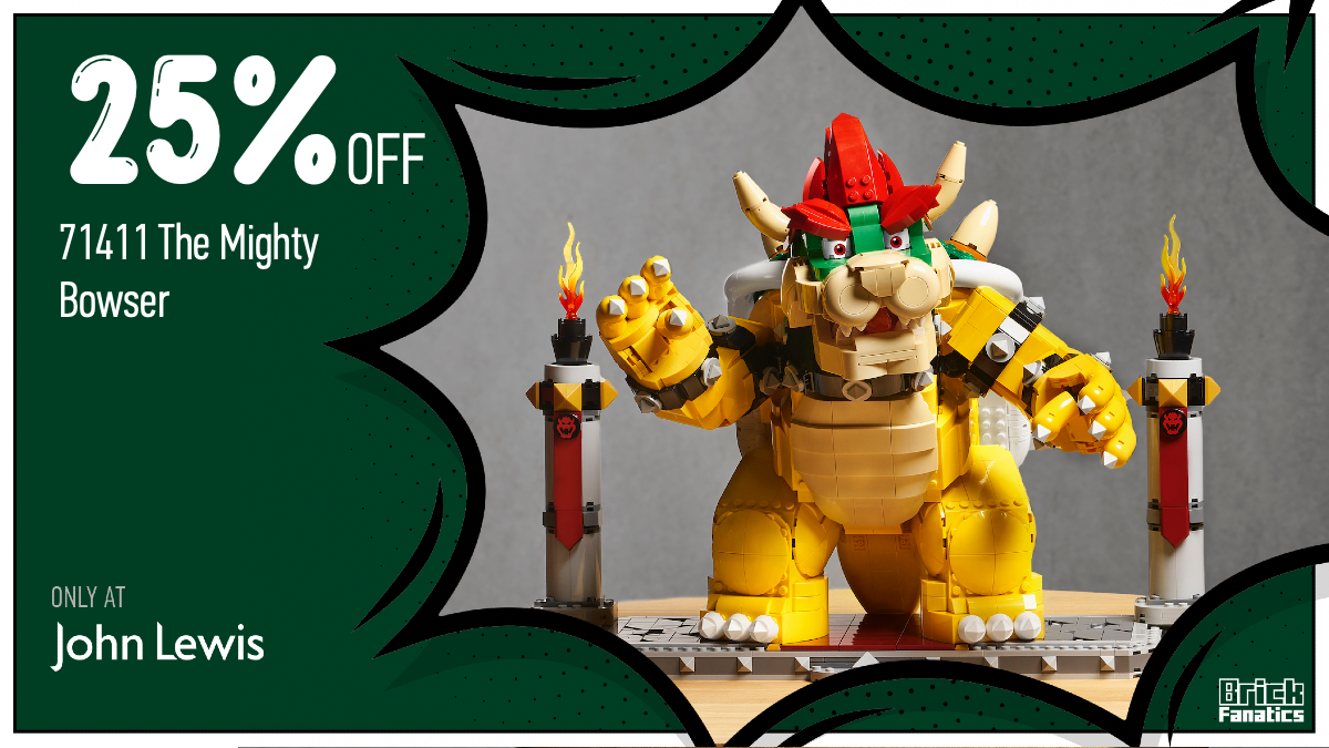 LEGO Super Mario 71411 The Mighty Bowser available for best price yet at John Lewis