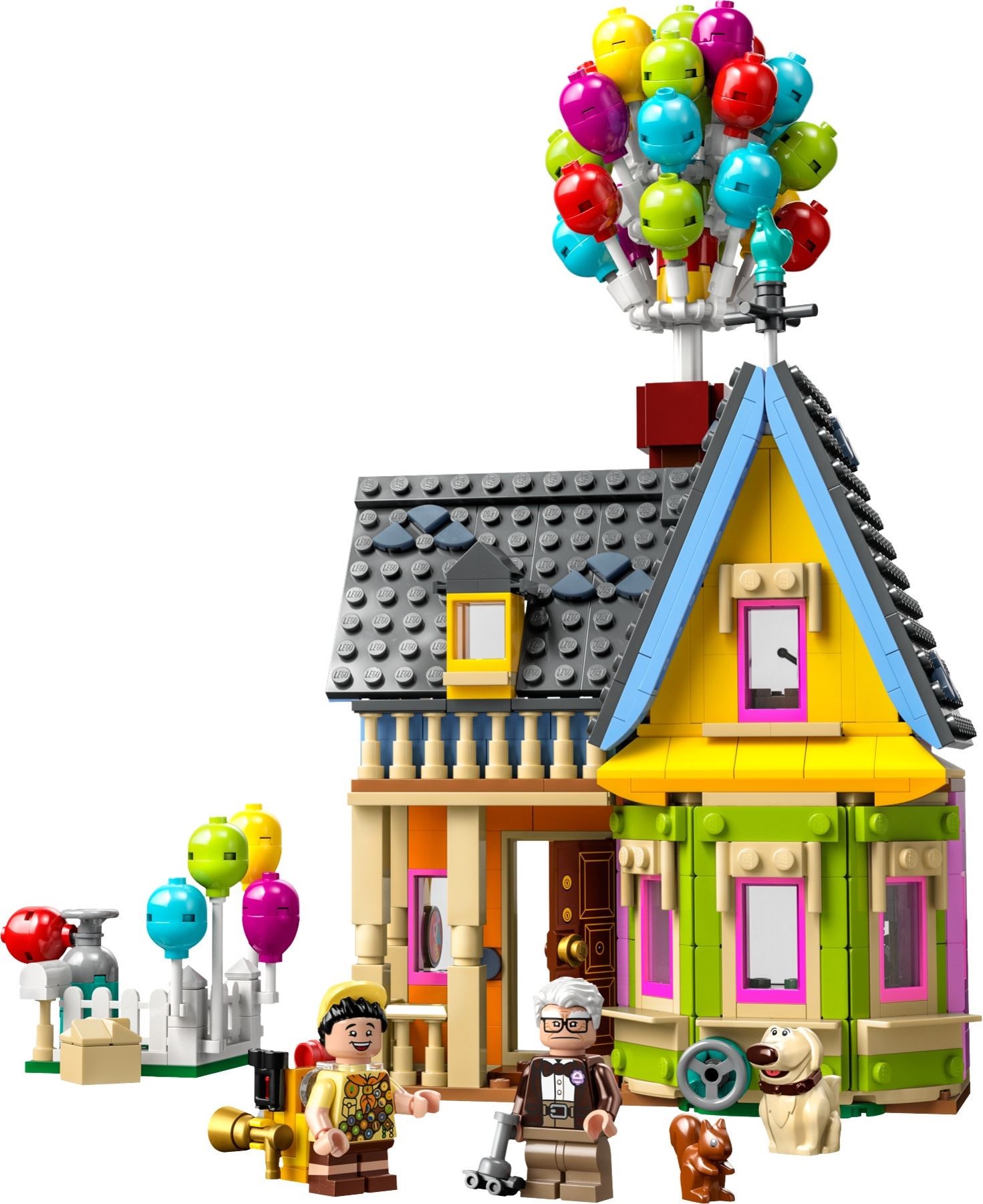LEGO Disney 43217 Up House contents