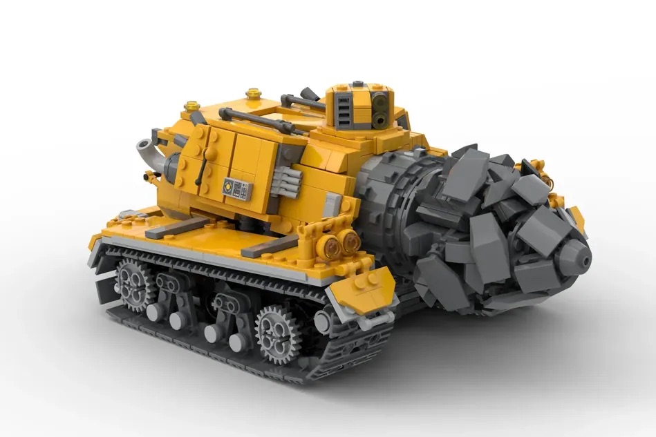 LEGO Ideas Deep Rock Galactic Drilldozer 2