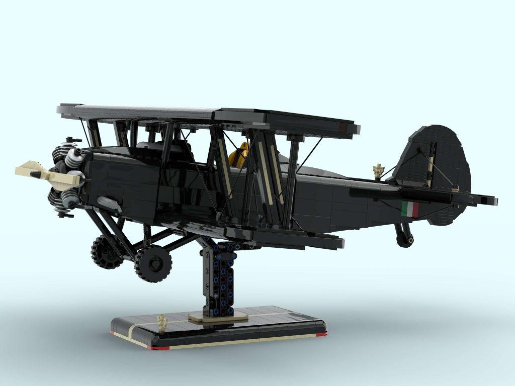 lego bricklink black biplane 1024x768