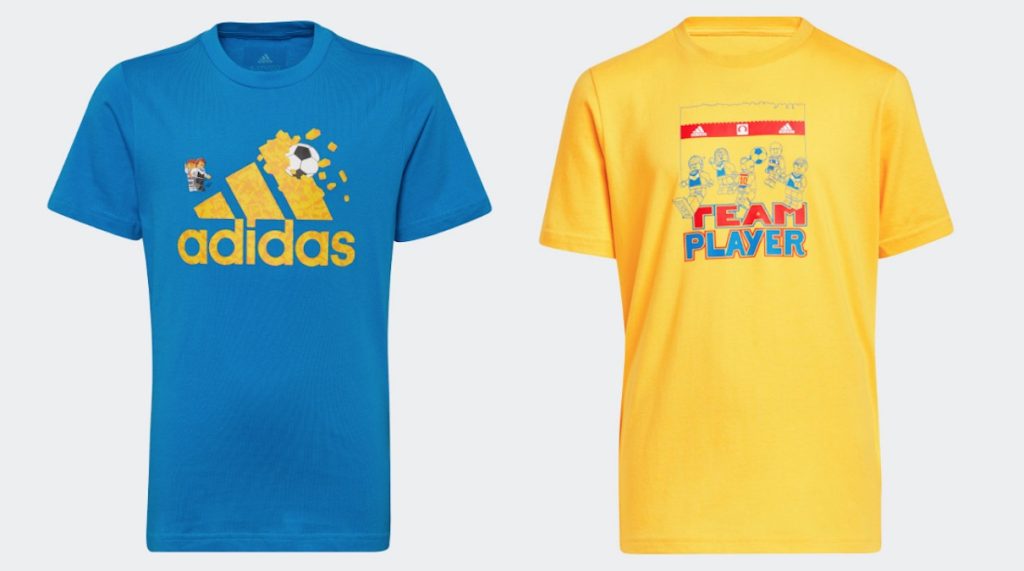 LEGO x Adidas Collection T shirts 1024x571