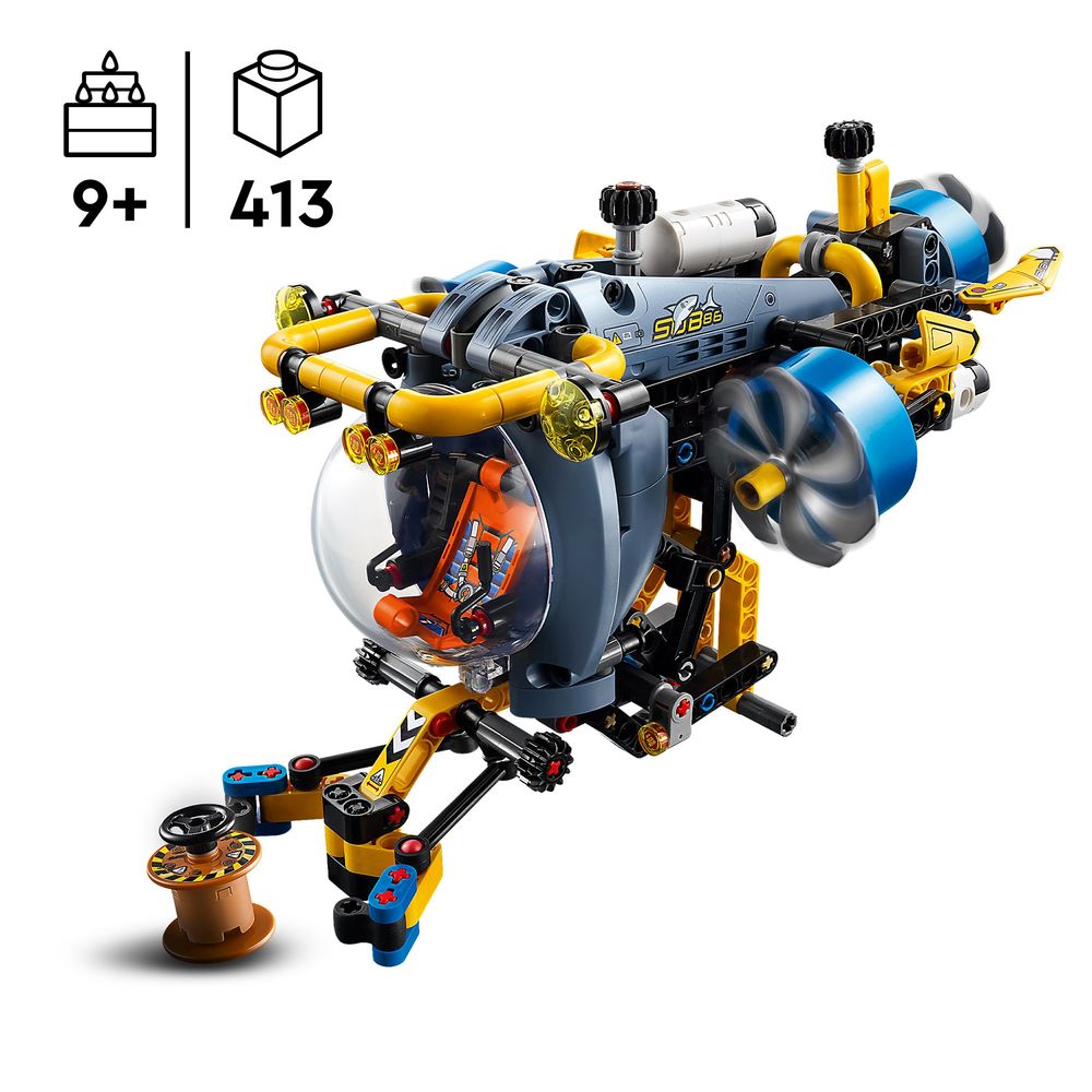 LEGO Technic 42201 Deep Sea Research Submarine 2