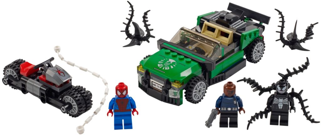 LEGO Marvel 76004 Spider Man Spider Cycle Chase