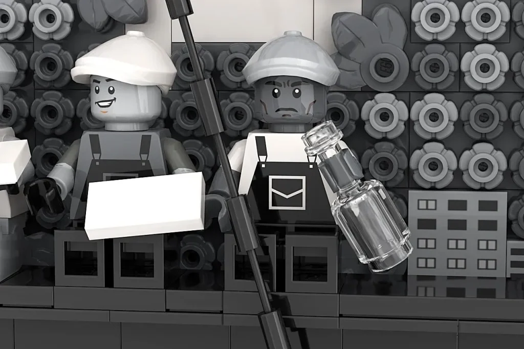 LEGO Ideas Lunch Atop a Skyscraper 10 1024x682