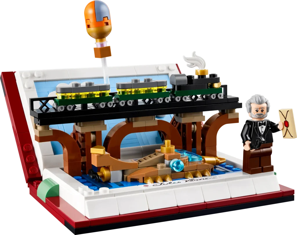 LEGO 40690 Tribute to Jules Vernes Books 3 1024x809