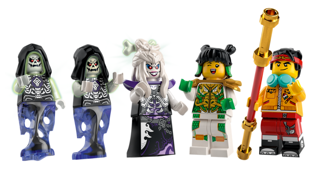 LEGO 80028 the Bone Demon minifigures