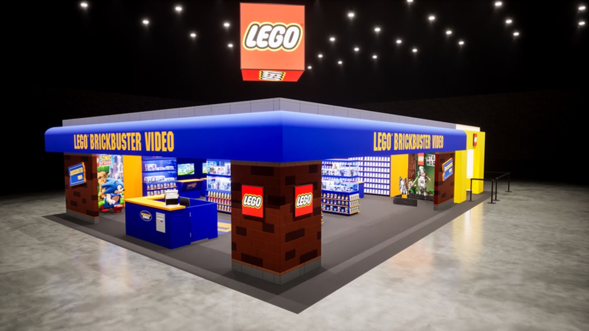 LEGO partners with Blockbuster for retro SDCC 2023 booth