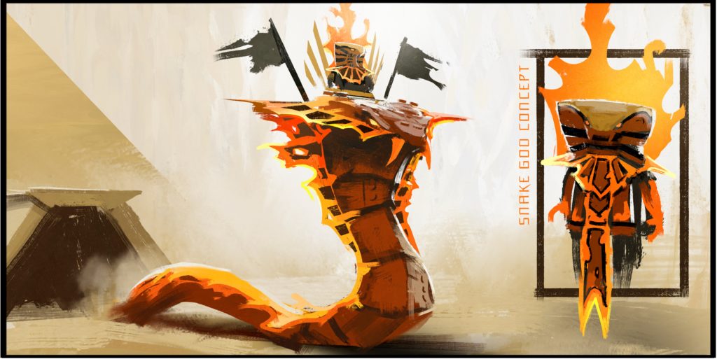 Ninjago Poster FireSnakes cut