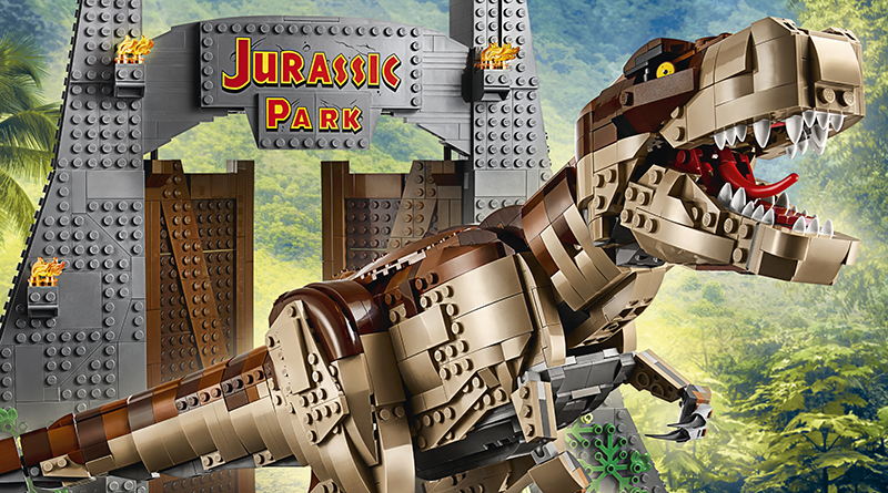 LEGO Jurassic World 75936 Jurassic Park: T. rex Rampage officially announced