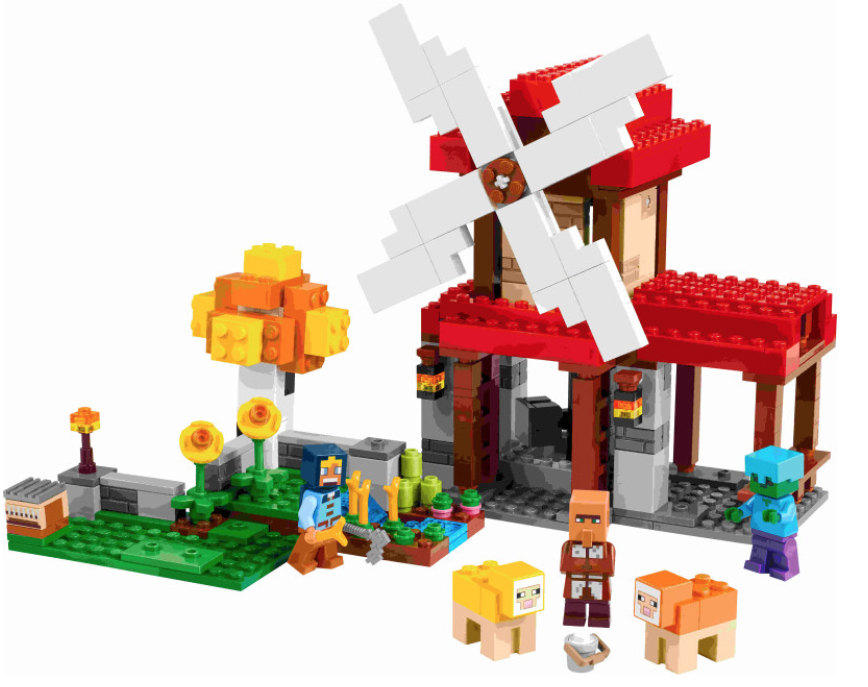 LEGO Minecraft 21262 The Windmill Farm 1