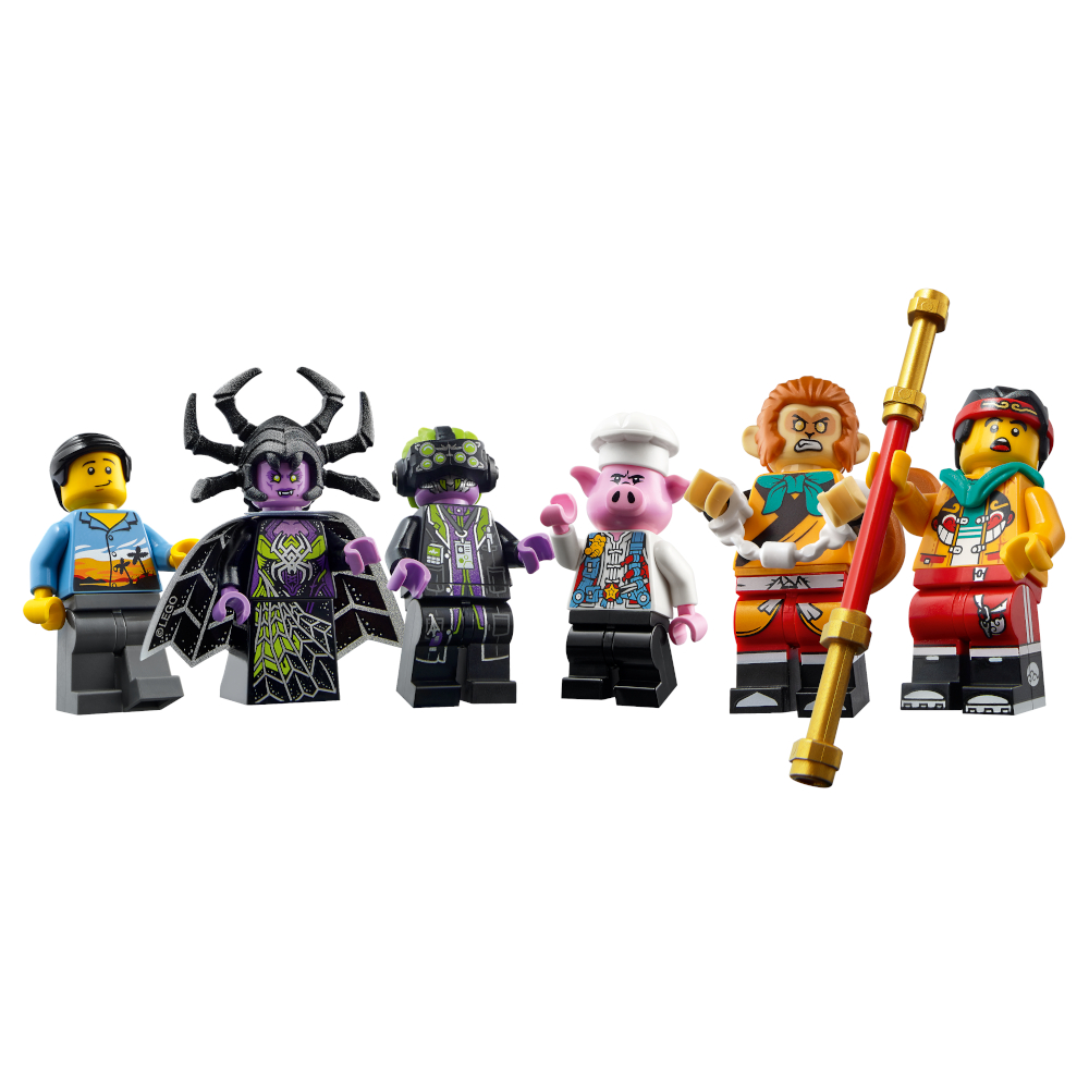 80022 Monkie Kid minifigures