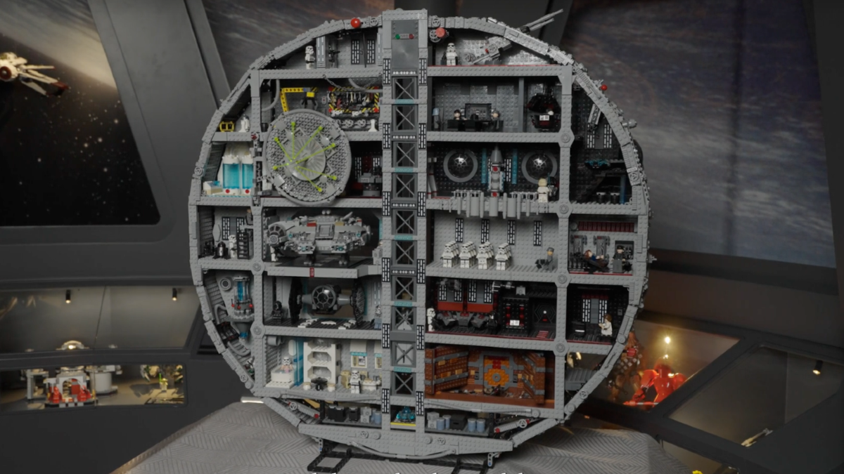 LEGO Star Wars Death Star designer reveals original sketch model