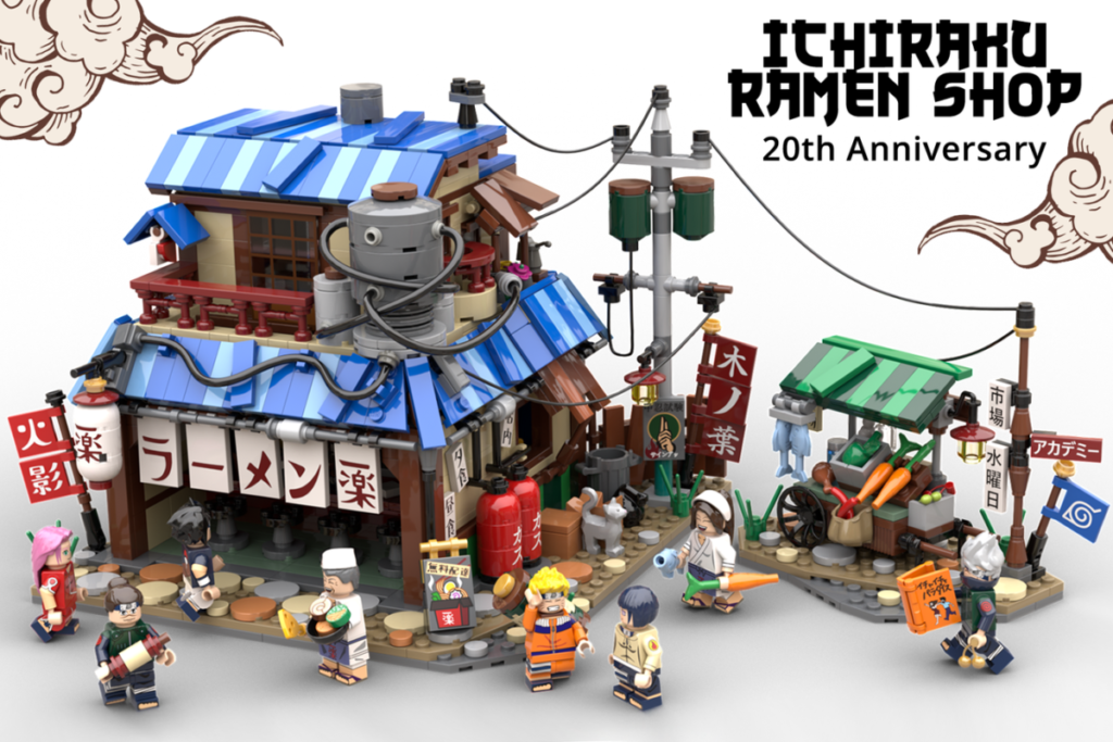 LEGO Ideas Naruto Ichiraku Ramen Shop 20th anniversary 2 1024x683