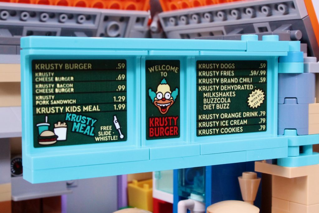 LEGO Icons 10352 The Simpsons Krusty Burger review 20 1024x683