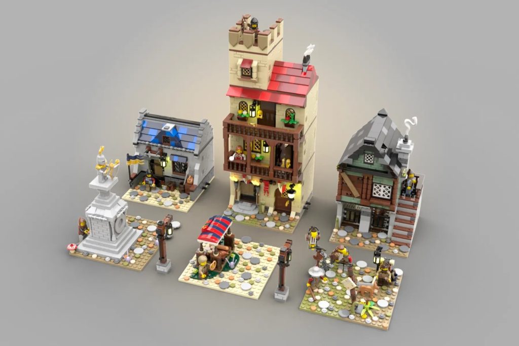 LEGO Ideas Modular Medieval Village 3 1024x683