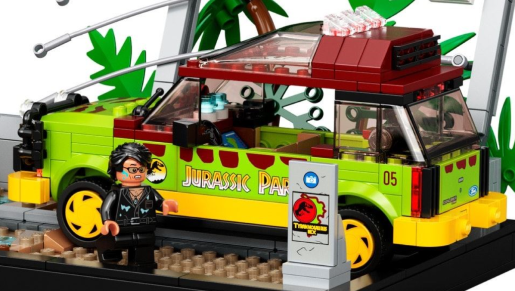 LEGO Jurassic Park 76956 T. rex Breakout ford interior 1024x579