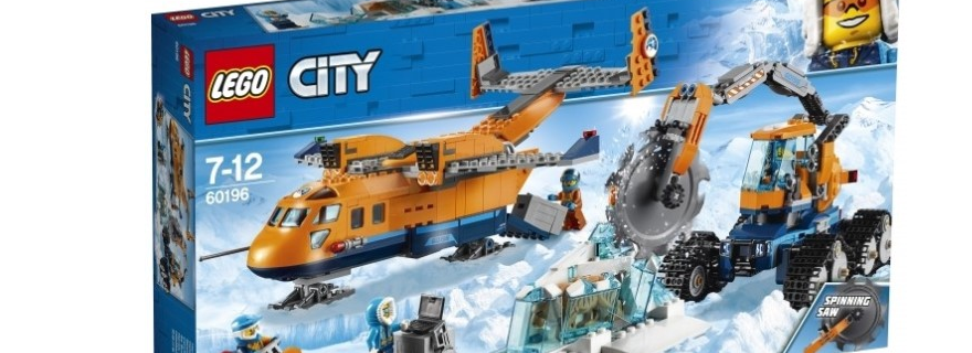 LEGO City 60196 Arctic Supply Aircraft revealed
