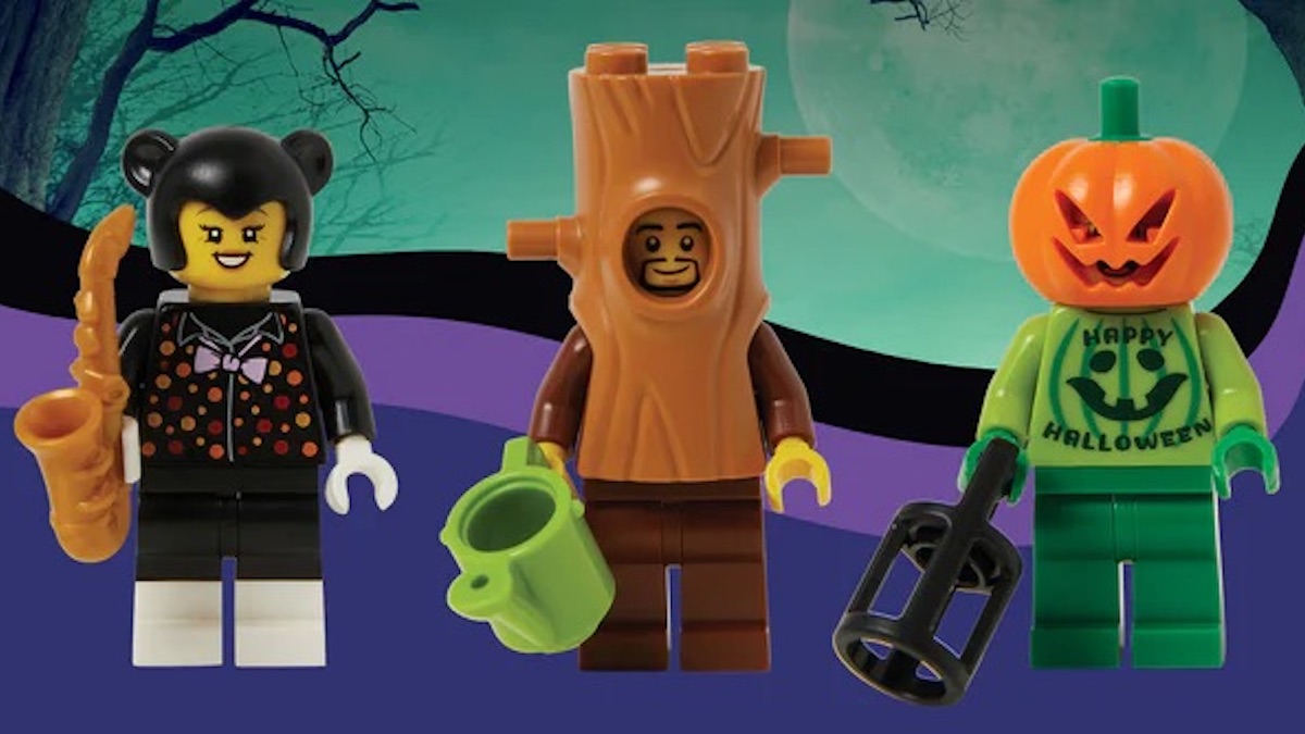 Official images for new LEGO Build a Minifigure Halloween options