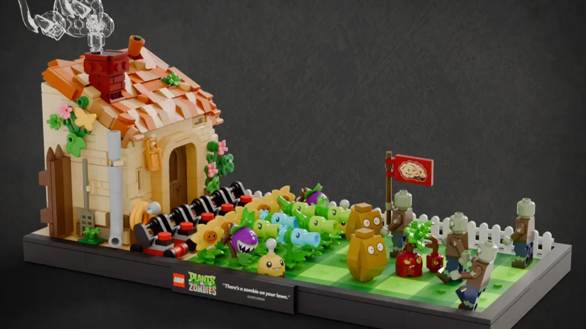 LEGO Ideas Plants vs. Zombies – Diorama spawns 10K supporters