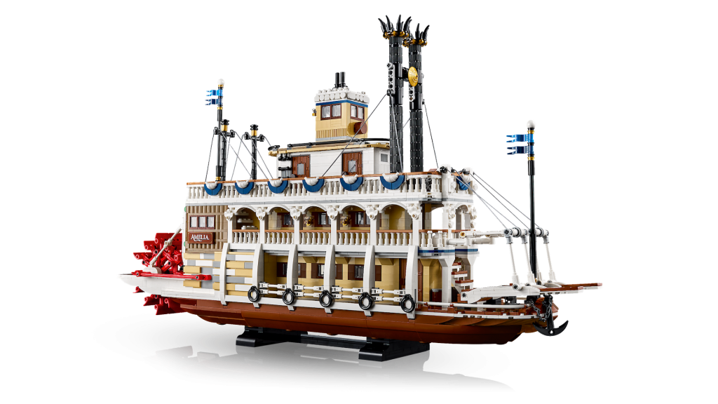 LEGO Ideas 21356 River Steamboat contents 2 1024x576