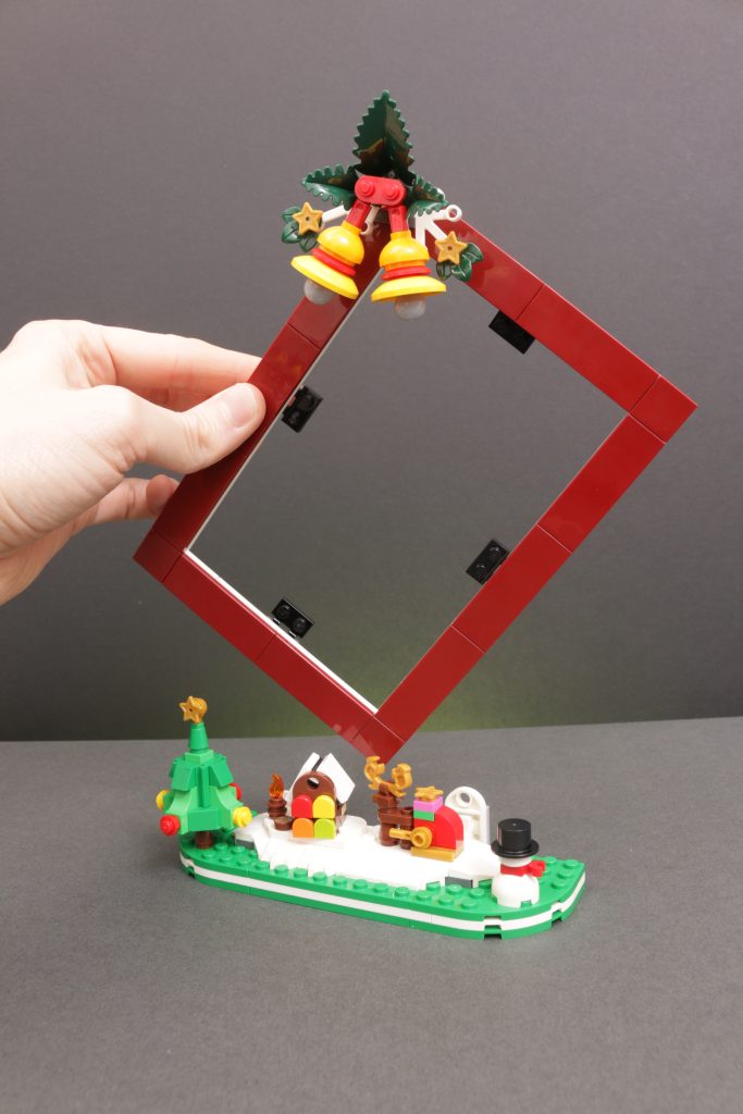 LEGO 40702 Christmas Picture Frame gift with purchase review 5 683x1024