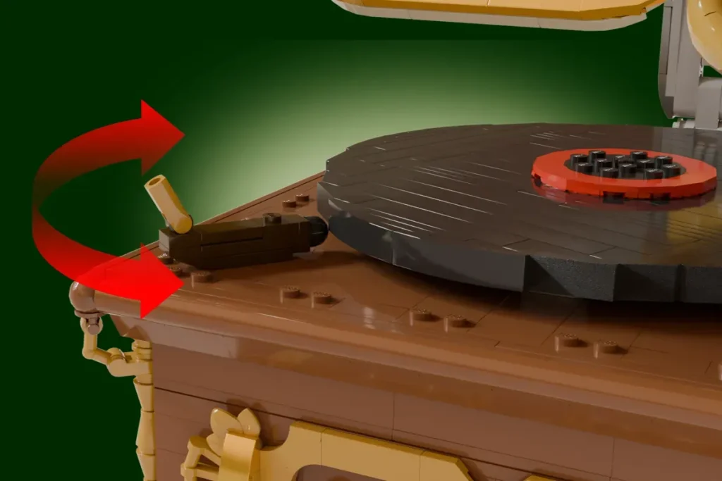 LEGO Ideas Vintage Gramophone 7 1024x683
