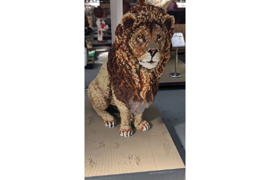 LEGO Brick Live auction Lion