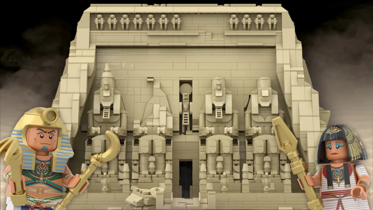 The Great Temple of Abu Simbel enters the third LEGO Ideas 2023 review