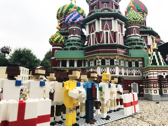 England 2018 football team added to LEGOLAND Windsor Resort’s Miniland