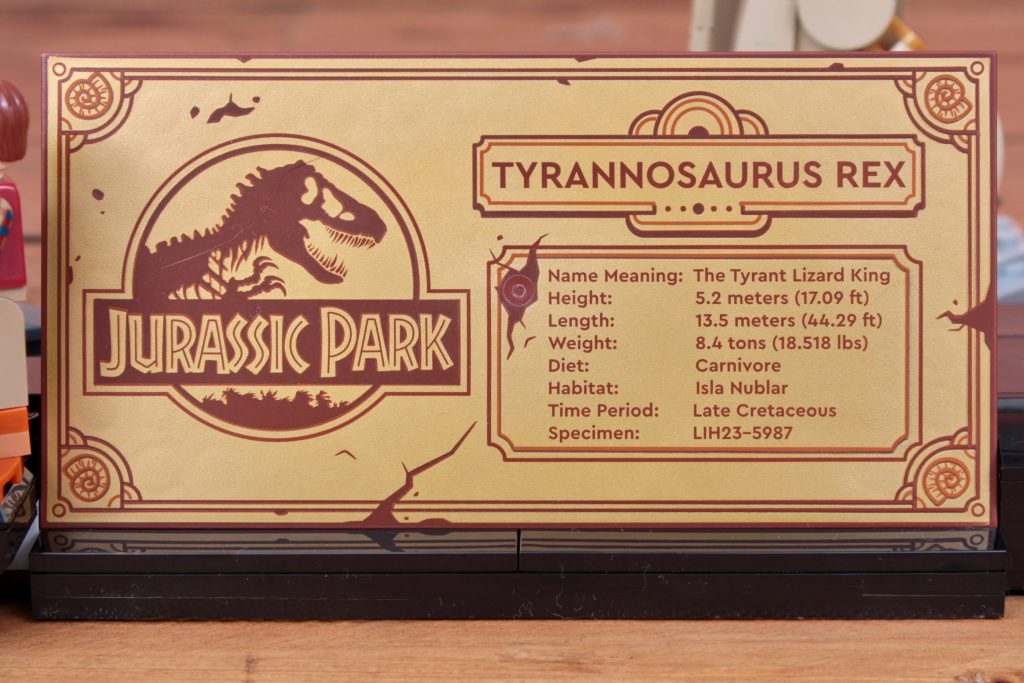 LEGO Jurassic Park 76968 Dinosaur Fossils Tyrannosaurus rex review 6 1024x683