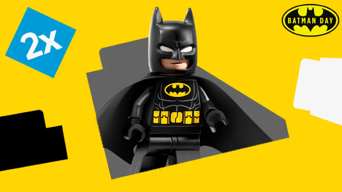 Last chance for double LEGO Insiders points on Batman Day 2025