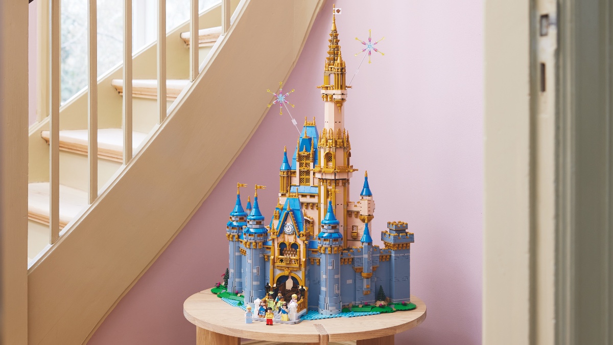 LEGO Disney 100th anniversary 43222 Disney Castle is out now for LEGO VIPs