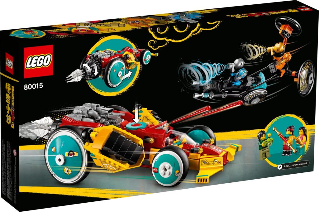 LEGO Monkie Kid 80015 Monkie Kids Cloud Roadster 9